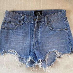 Bardot - Denim Jean Cut-Off Shorts - Size 26